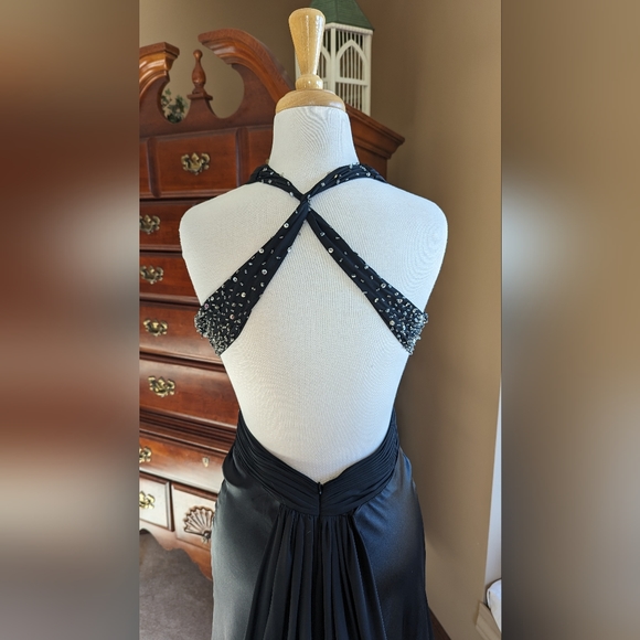 Black Prom Dress Size M - Picture 6 of 9